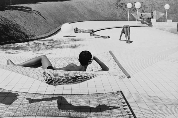 Martine Franck, Swimming Pool Designed by Alain Capeilleres, Le Brusc, Var, France, 1976