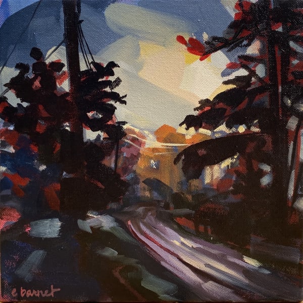 Early Oil On Canvas 10X10 2020