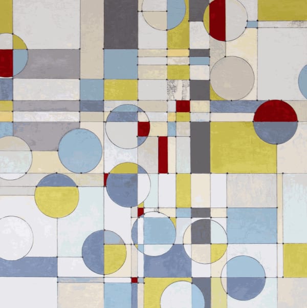 Anniedarling Influence 24X24 Encausticandmixedmediapanel