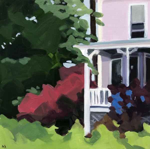 Ireland Bluetowel 10X10 Gouacheonpanel