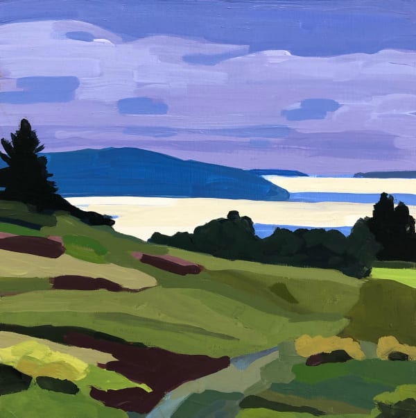 Ireland Islandlinks 10X10 Gouacheonpanel