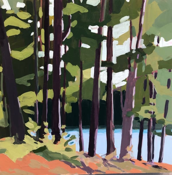 Ireland Largerthanlife 12X12 Gouacheonpanel