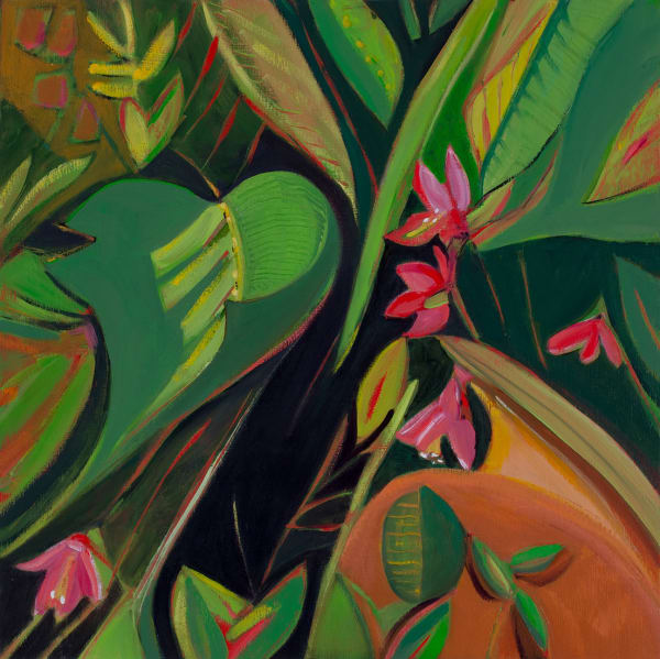 Hancock Isleauhautorchids 12X12 Oilbd 425 Lr