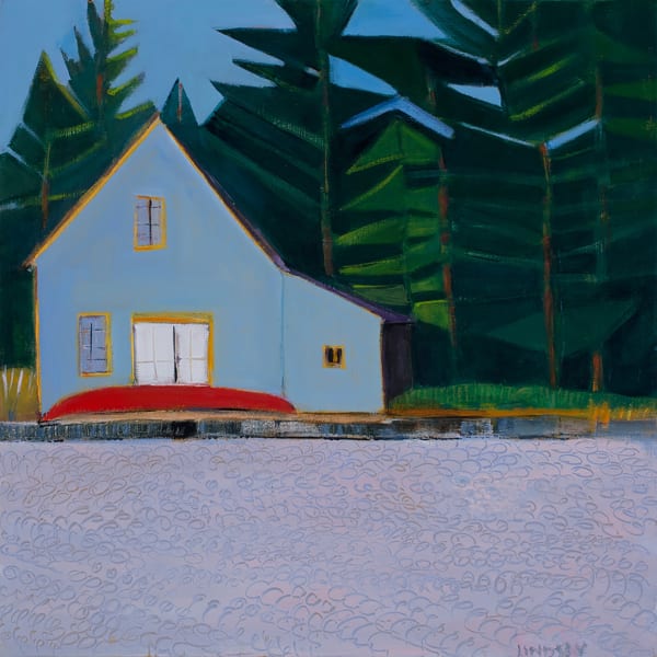 Hancock Littlecranberryboathouse 12X12 Oilbd 425 Lr