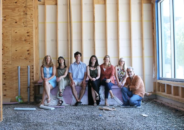 Moss Galleries Team at new gallery in Portland, Maine