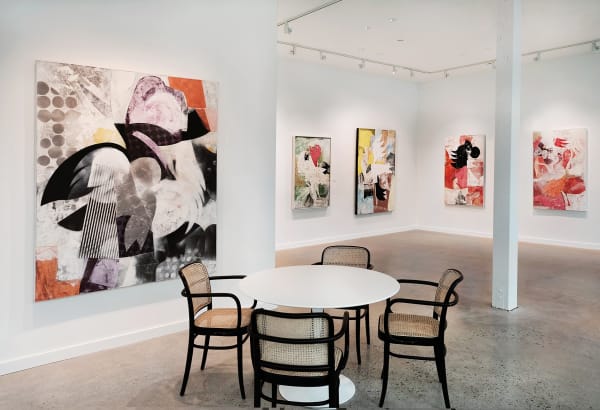 Charlie Hewitt's solo exhibit at Moss Galleries, 'Bush of Ghosts'