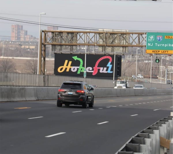 Charlie Hewitt's iconic 'Hopeful' sign