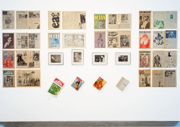 Installation view from "Screw You" exhibition at Susan Inglett Gallery