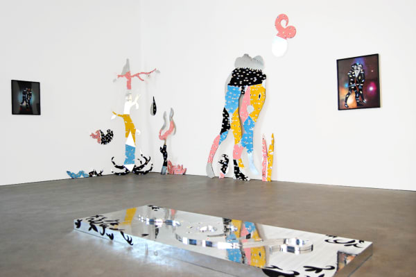 Installation view of William Villalongo's "Eden's Remix" exhibition at Susan Inglett Gallery