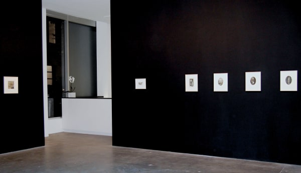 Installation view of Bruce Conner exhibition at Susan Inglett Gallery