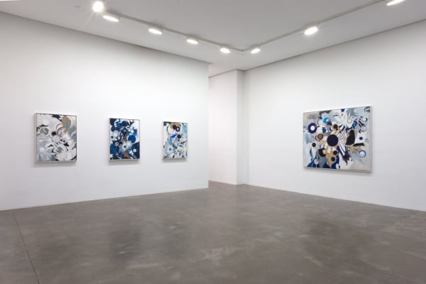 Installation view, RYAN WALLACE: Leaves Turn Inside You, at Susan Inglett Gallery, NYC.