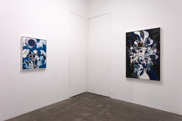 Installation view, RYAN WALLACE: Leaves Turn Inside You, at Susan Inglett Gallery, NYC.