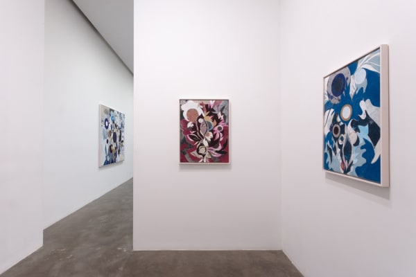 Installation view, RYAN WALLACE: Leaves Turn Inside You, at Susan Inglett Gallery, NYC.