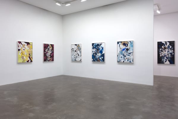 Installation view, RYAN WALLACE: Leaves Turn Inside You, at Susan Inglett Gallery, NYC.