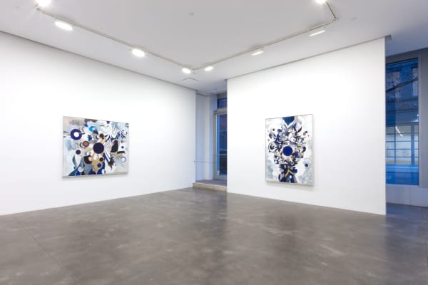 Installation view, RYAN WALLACE: Leaves Turn Inside You, at Susan Inglett Gallery, NYC.