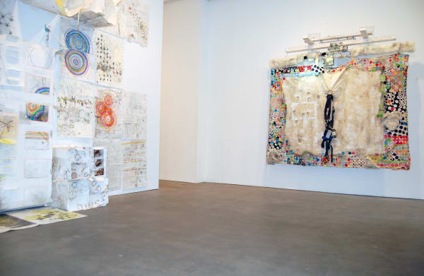 Installation view of Greg Smith exhibition at Susan Inglett Gallery