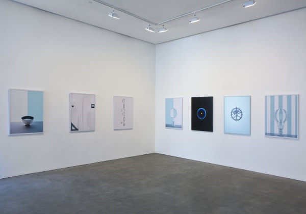 Installation view of Sarah Charlesworth "Available Light" exhibition at Susan Inglett Gallery