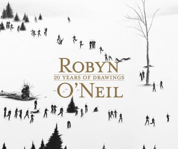 Cover of the exhibition catalogue for Robyn O'neils retrospective at the museum of fort worth, tx