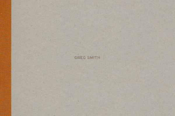 Publication cover from Greg Smith exhibition at Susan Inglett Gallery