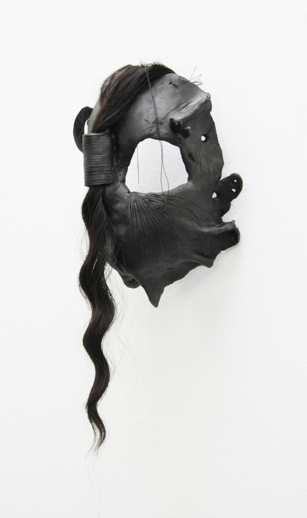 12 Tawakol Mask N 2 Ceramic Synthetic Hair Thread 35X18X12 Seitlich