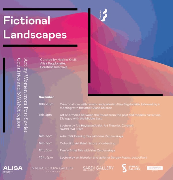 Fictional Landscapes Art by women from Post – Soviet Countries and SWANA region