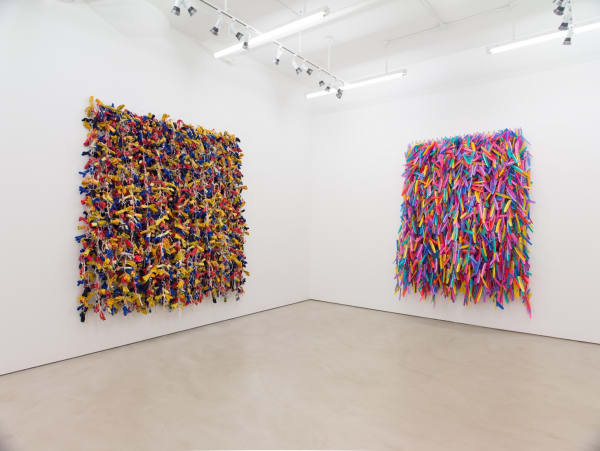 Hassan Sharif, 2016, installation view. Courtsey of Alexander Gray Associates