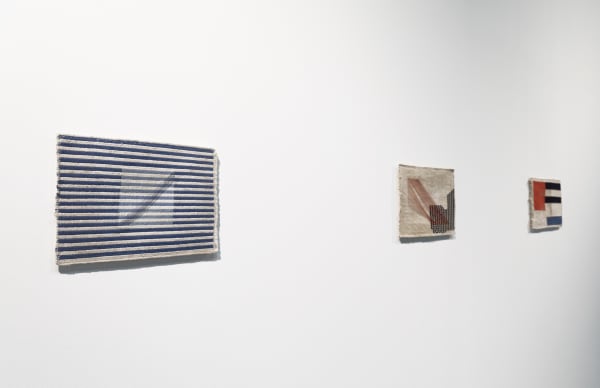 WHITE LEAVES ONE AND TWO ON THEIR PLACE Haleh Redjaian