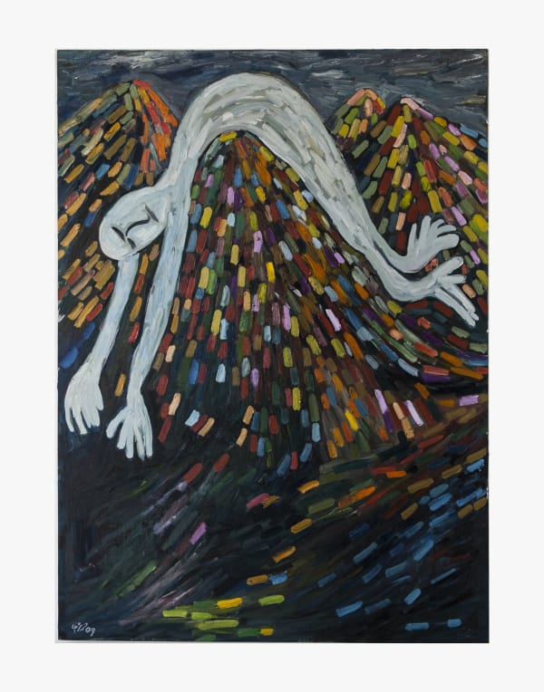 Hassan Sharif, Man and Mountain No. 3, 2009