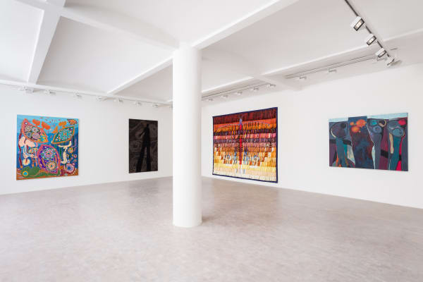 Where cloudy waters collide... Merikokeb Berhanu, Nasim Hantehzadeh, Isaac Julien, Abdoulaye Konaté, Tamar Mason, José Vera Matos, Alyina Zaidi