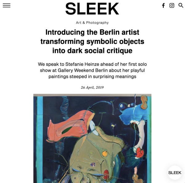 Introducing the Berlin artist transforming symbolic objects into dark social critique