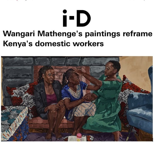 Wangari Mathenge, Kemunto, Mary and Sarah (A Day of Rest), 2023