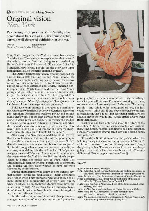 The View From: Ming Smith