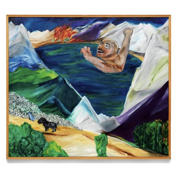 Jacqueline de Jong, L’Âne du Liban, 1981