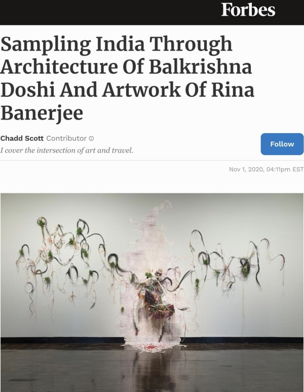Sampling India Through Architecture Of Balkrishna Doshi And Artwork Of Rina Banerjee