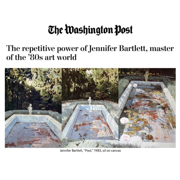 The repetitive power of Jennifer Bartlett, master of the ’80s art world