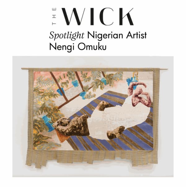 Nengi Omuku, Reclining Figures, 2022