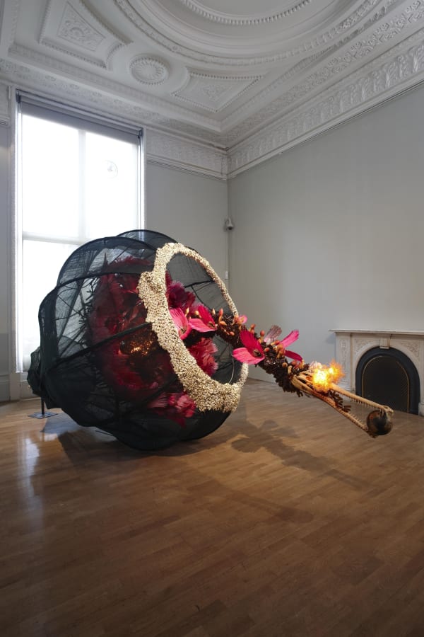 Rina Banerjee, The World as Burnt Fruit, 2009