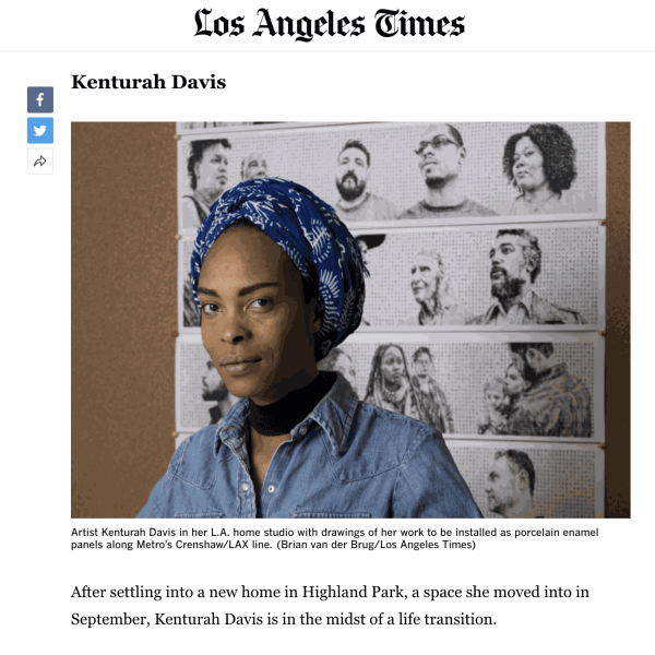 Meet six artists making the public art you’ll soon see on Metro’s Crenshaw/LAX Line