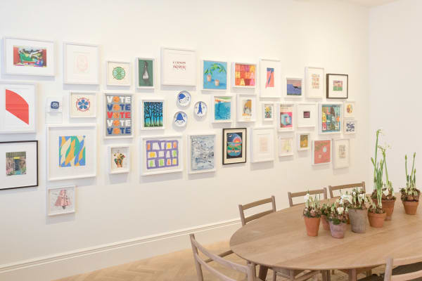 Img 1821 Lyndsey Ingram Gallery Exhibition Wall Of Small 2020 Web