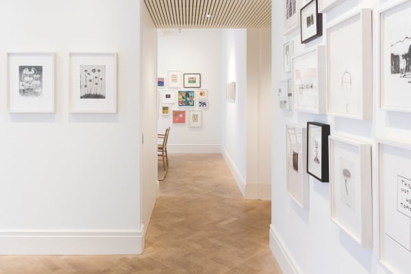 Img 1830 Lyndsey Ingram Gallery Exhibition Wall Of Small 2020 Web