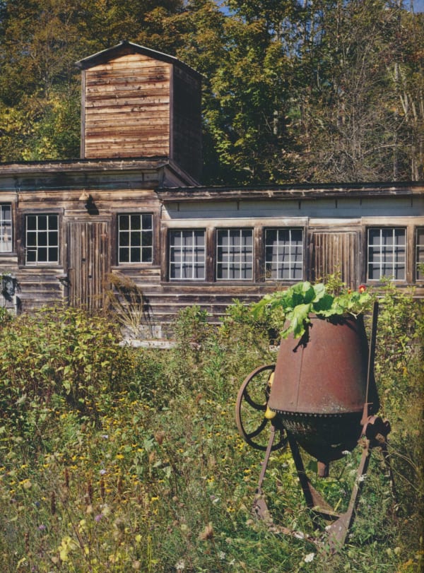 Georgie Hopton and Gary Hume's farm in Upstate New York