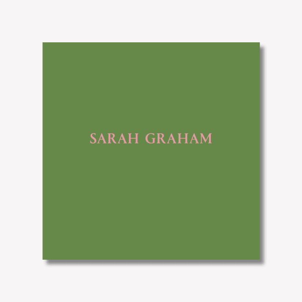 Sarah Graham New Work exhibition catalogue