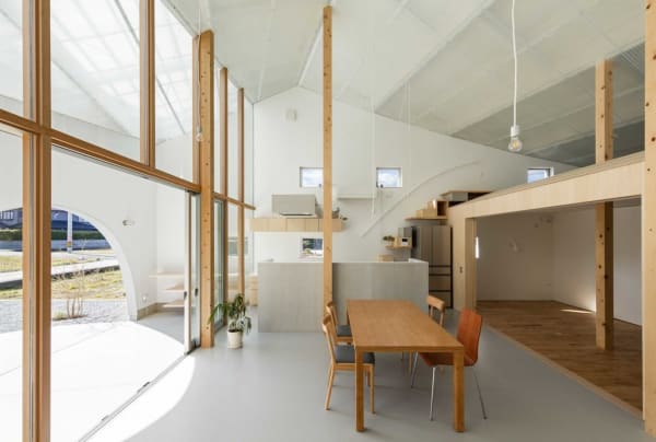 Hut and Roof house / Japan, y+M design office Co. / Japan