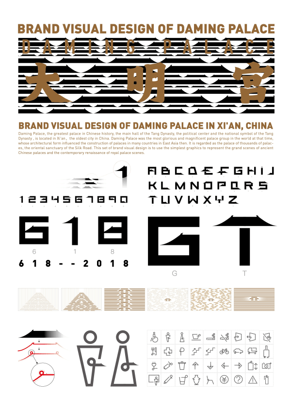 Brand Visual Identity of Daming Palace, WWS (Beijing) Cultural Propagation Co., Ltd. / Mainland China