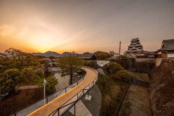 Kumamoto Castle Reconstruction Observation Path / Japan, NIHON SEKKEI, INC. / Japan