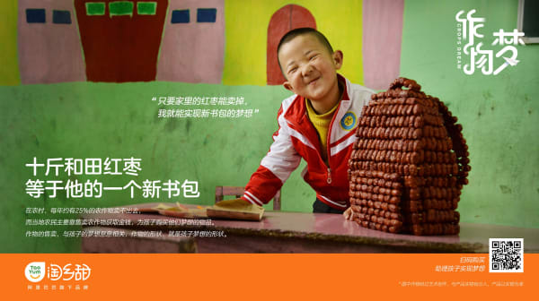 Alibaba Rural Taobao: Crop Dreams, Small Plan / Mainland China