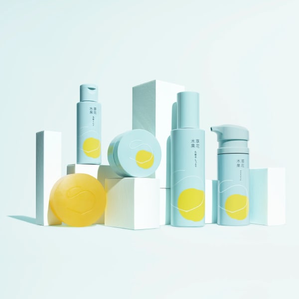Package of "Sokamocka" skin care products, HIDAMARI ltd. / Japan