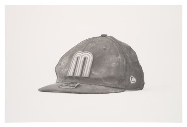 PATRICK PHILIP LEE Lost and Found, "Hat #1, Adelanto, CA", 2024 Graphite on paper 16 x 24 inches 40.6 x 61 cm (MMG#37287)