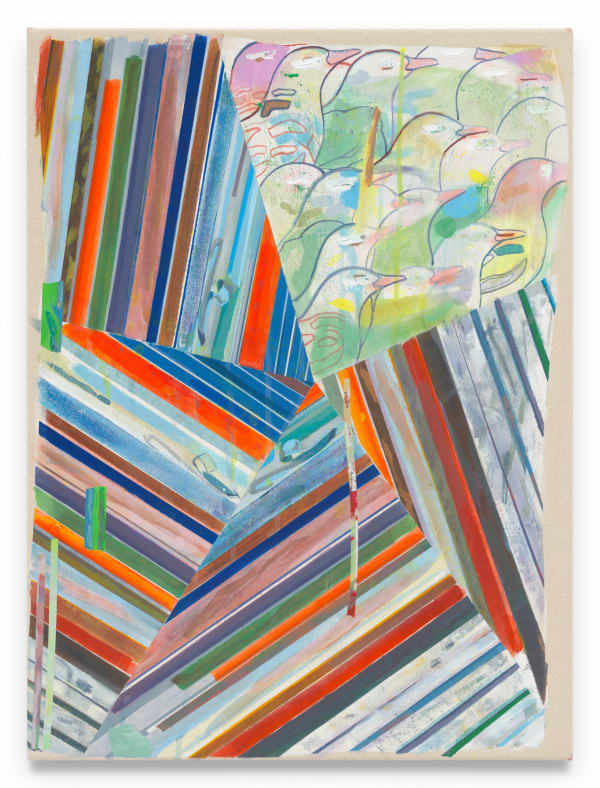 FRANKLIN EVANS tapescape2008atdilg, 2024 Acrylic on canvas 25 1/2 x 19 inches 64.8 x 48.3 cm (MMG#37252)