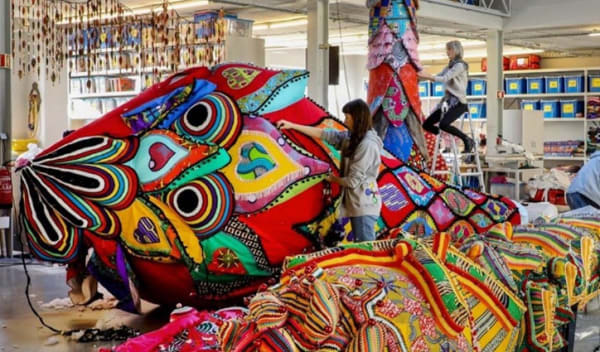 Joana Vasconcelos . Valkyrie Mumbet